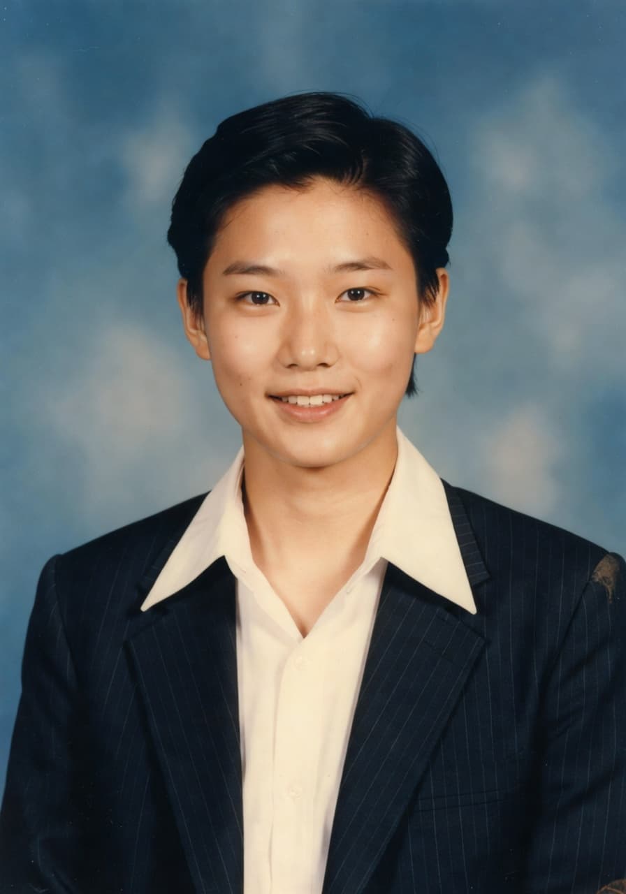 90년대 졸업앨범 사진