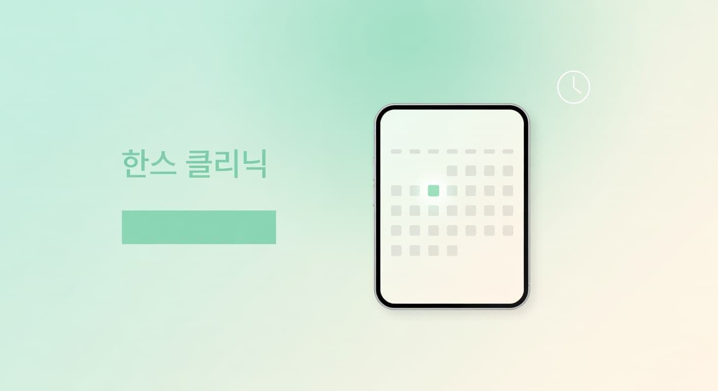 온라인 예약 안내 배너